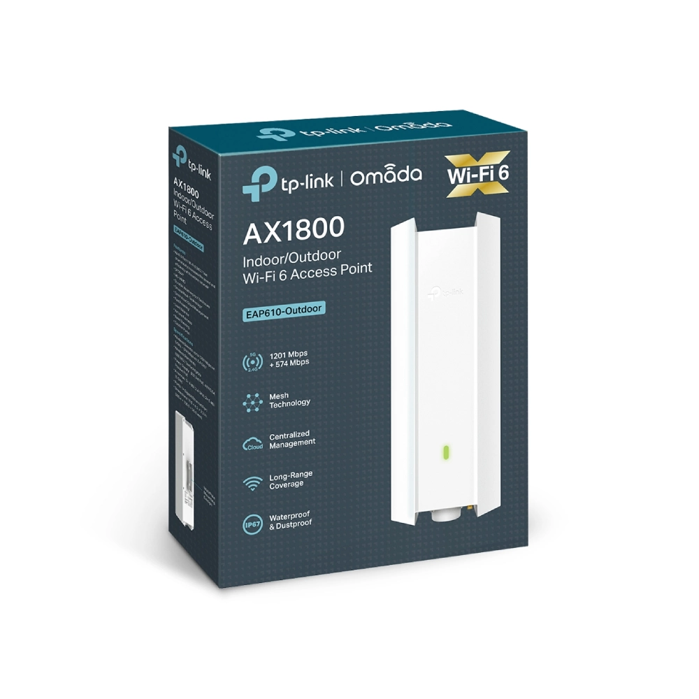 TP-Link AX1800 Outdoor WiFi 6 Access Point (EAP610-Outdoor)